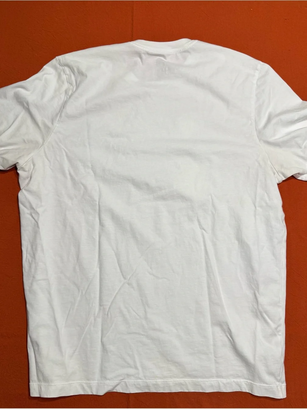 Nike White Short-Sleeve Daisy Pocket Tee with Black Logo